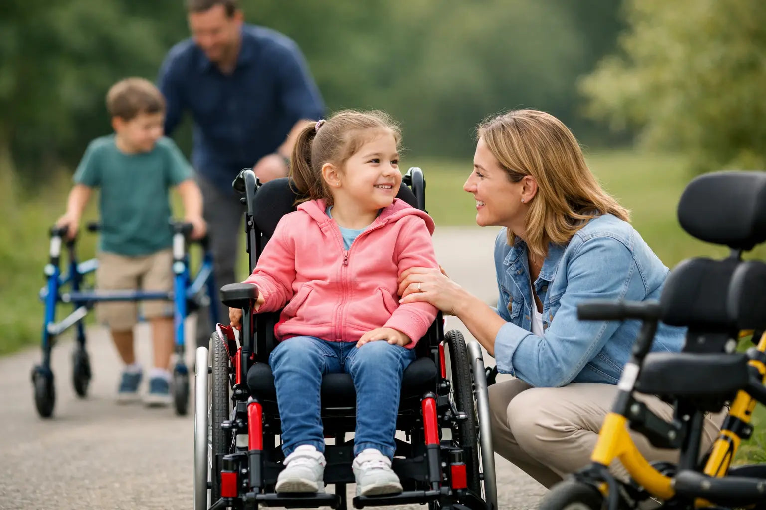 Choosing Mobility Aids for Disabled Children