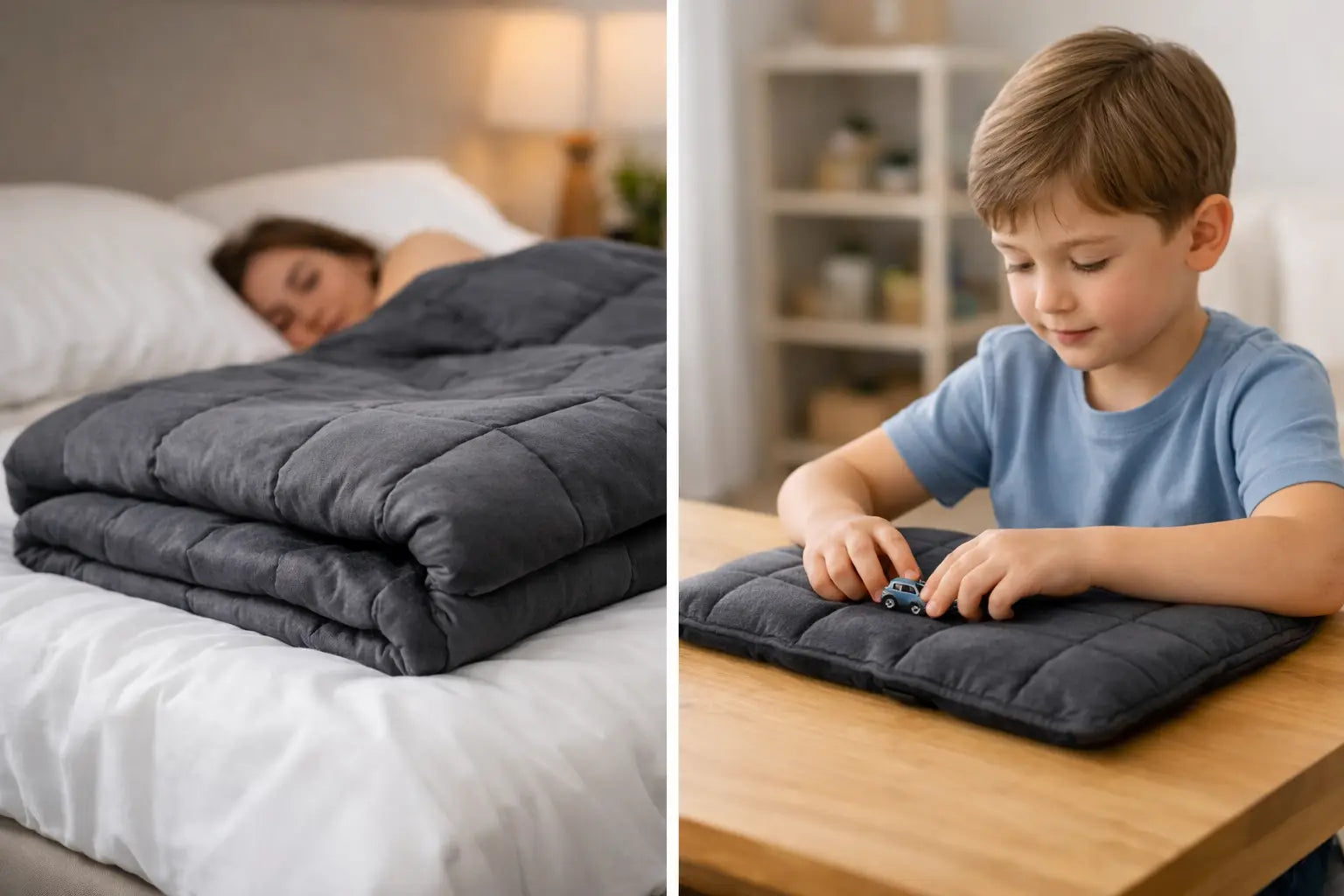 Weighted Blanket vs Lap Pad: Which Helps Most?