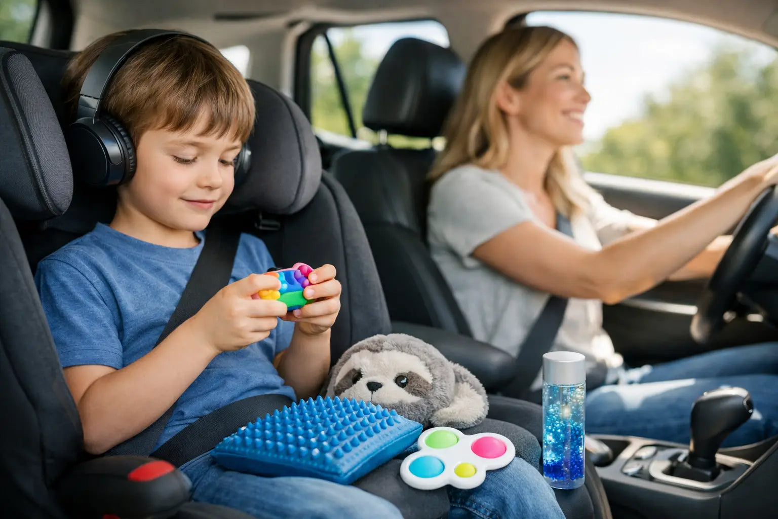 Best Sensory Tools for Car Rides That Help