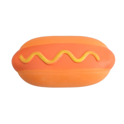 Squishy Jumbo Hot Dog orange sensory squishy toy