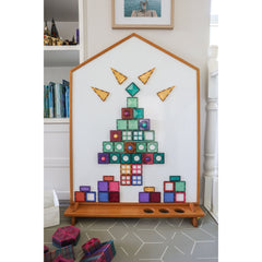 Double-Sided Board with Stand -Solid Teakwood JoyKids