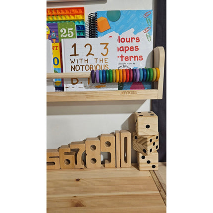 Compact Wall Organizer Shelf with 1 Tier