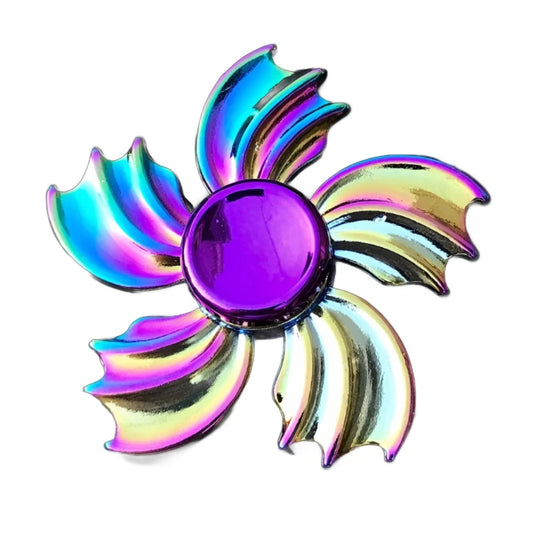 Colourful Fish Tail Metal Fidget Spinner
