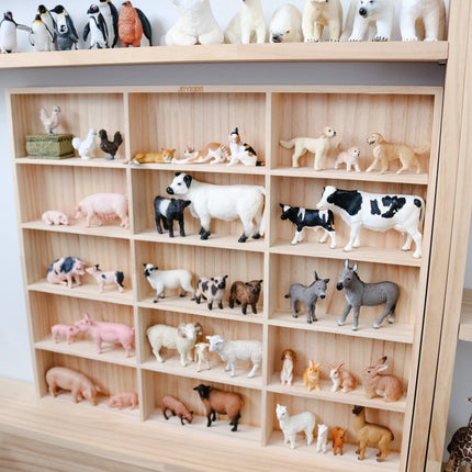 Loose Parts & Animal Figures Organizer Unit