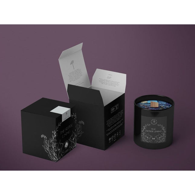 The Silver Lining Crystal Candle - Sensory Circle