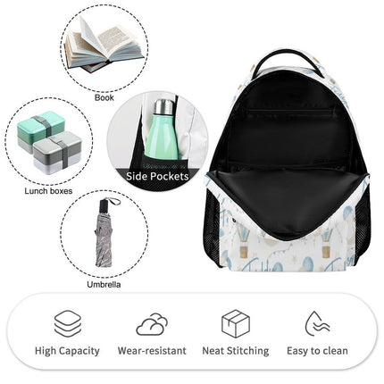 Personalised Backpack - Hot Air Balloon Timber Tinkers