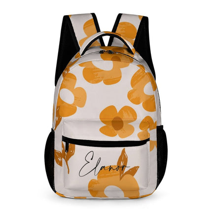 Personalised Backpack - Retro Daisy Timber Tinkers