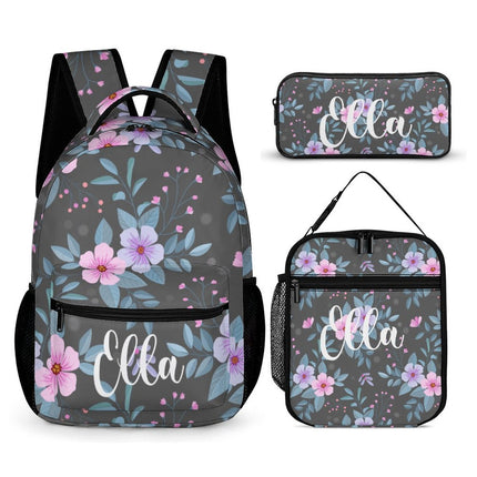 Back to School - Black Floral