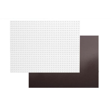 (NEW）White MagicPlate - Magnetic Baseplate JoyKids