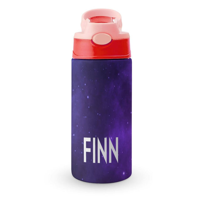 Personalised Kids Water Bottle - Galaxy