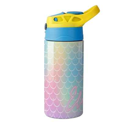 Personalised Kids Water Bottle - Mermaid Timber Tinkers