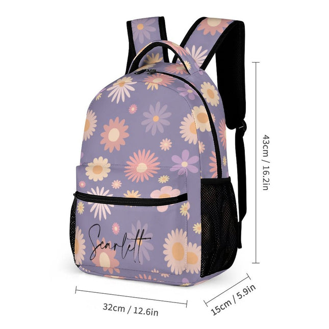 Back to School - Purple Daisy