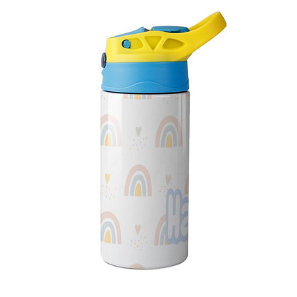 Personalised Kids Water Bottle - Rainbow Timber Tinkers