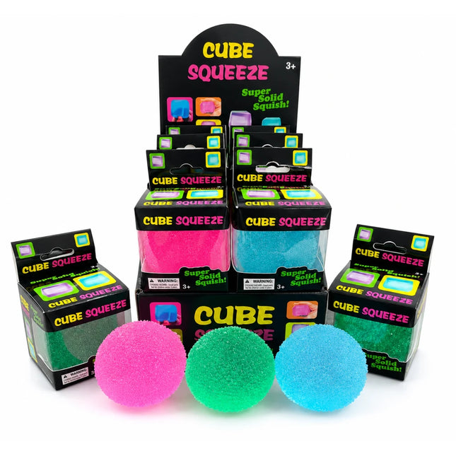 Glitter Ball Squeezy (Assorted)