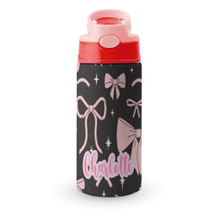 Personalised Kids Water Bottle - Bow Timber Tinkers