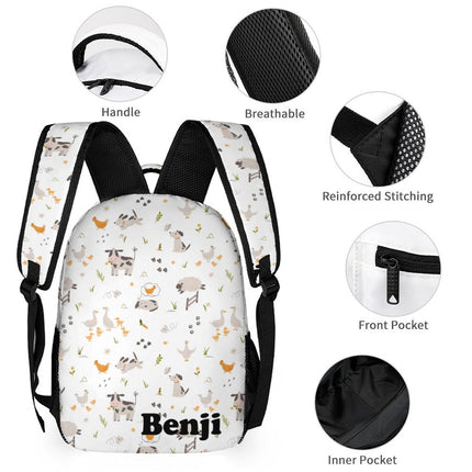 Personalised Backpack - Farm Timber Tinkers