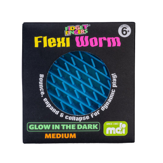 Glow in the Dark Medium Flexi Worm