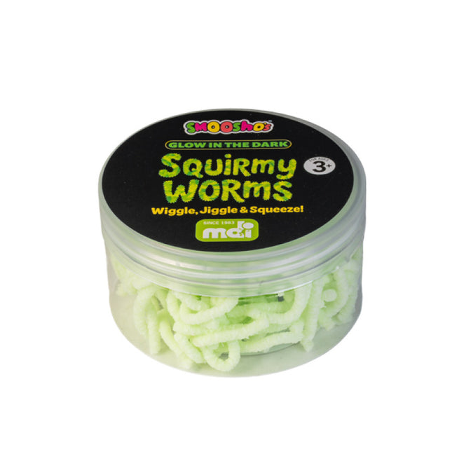 Glow in the Dark Squirmy Worms