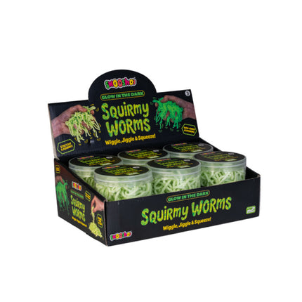 Glow in the Dark Squirmy Worms