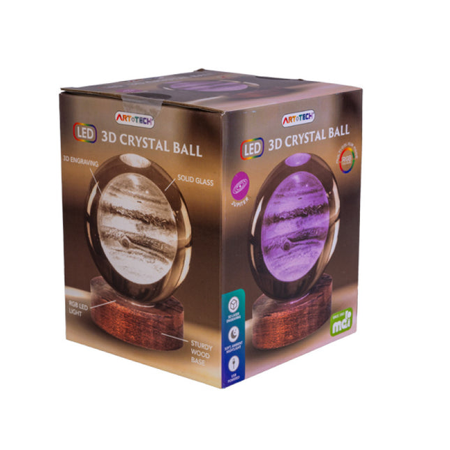 Jupiter 3D Crystal Ball Lamp