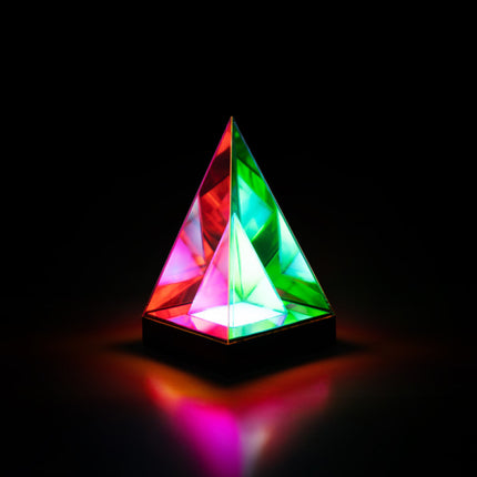 Pyramid Infinity Lamp