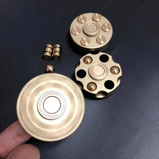 Alloy Metal Fidget Spinner Detachable Rotating Fingertip Toy