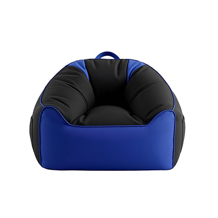 Artiss Gaming Bean Bag Chair Cover (No Filler) for Adults Teens Kids Splash-Proof Floor Gaming Chair Cover with Side Pockets Headphone Hanger Cup Holder Bean
