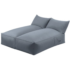 Artiss Outdoor Bean Bag Chair Cover (No Filler) 2 Seater Beanbag Lounge Sofacover Adults Splash-Proof Large Bean Bag Cover for Patio Poolside Relaxing Indoor, G
