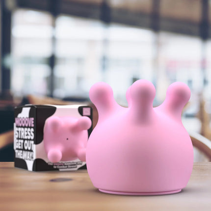 Bubblegum Stuff - Office Udders sensory fidget toy in pink, designed to help families thrive with calm and connection.