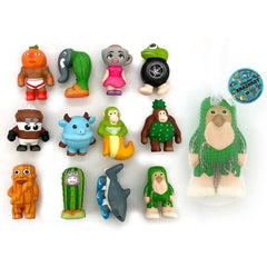 PU Slow Rise Squeeze Brainrot (Assorted) – 12cm assorted character squishy fidgets