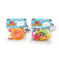 Taba So Squish - Donut and Waffle sensory squishy toys with colorful pom poms, helping families thrive with tools to calm, connect and support