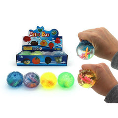 Water Splatter Ball W/Insect – 50mm (4 ASSTD) sensory fidget balls with insect inside, helping families thrive with tools to calm