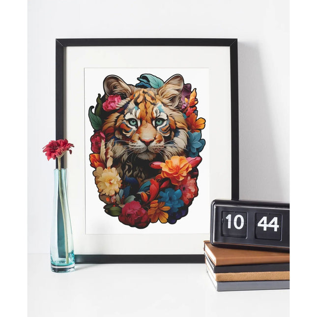 Tiger Wooden Puzzle - Sensory Circle