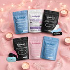 Mixed Bundle 5 | Clear & Pink + Blue + Black / 90 Pack (3 Months Supply)