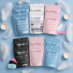 Mixed Bundle 4 | Clear & Black + Blue + Pink / 180 Pack (6 Months Supply)
