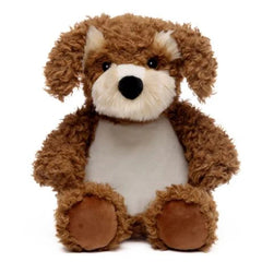 Weighted Animals - Cockapoo soft plush toy with brown curly fur and beige face, designed as a sensory weighted toy.