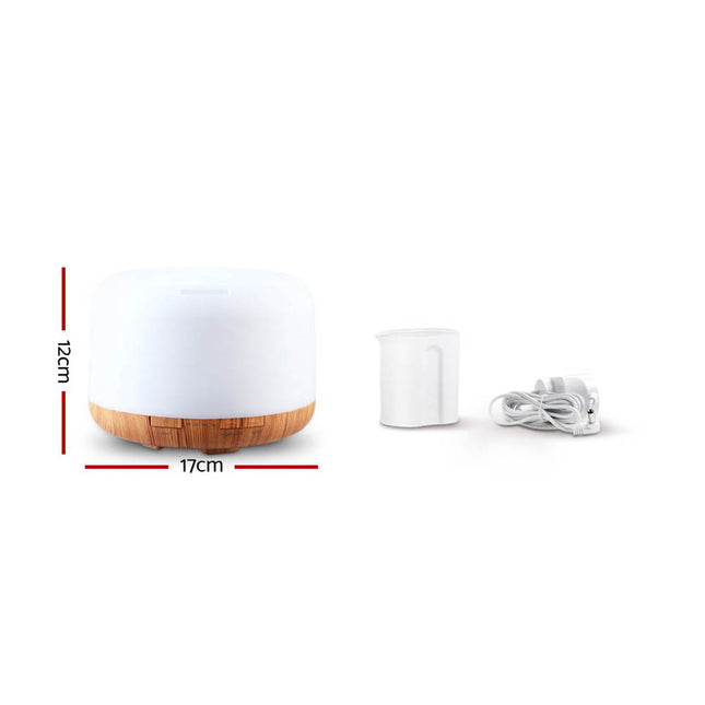 Devanti Aroma Diffuser Aromatherapy Humidifier 500ml Dropshipzone