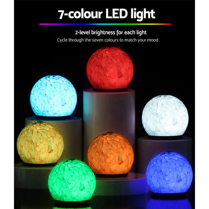 Devanti Aroma Diffuser Aromatherapy Glass 240ml Dropshipzone