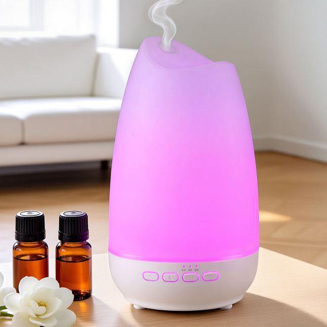 Devanti Ultrasonic Essential Oil Aroma Diffuser Aromatherapy Cool Mist Humidifier w/ LED Light 300ml Dropshipzone