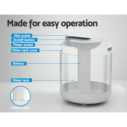 Devanti Aroma Diffuser Aromatherapy Humidifier 1L Dropshipzone
