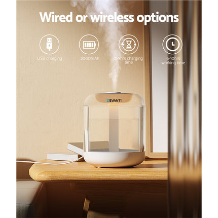 Devanti Aroma Diffuser Aromatherapy Humidifier 1L Dropshipzone