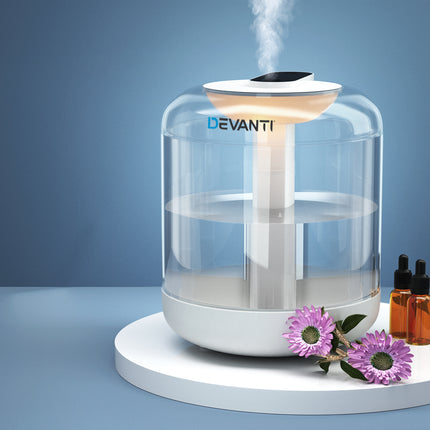 Devanti Aroma Diffuser Aromatherapy Humidifier 1L Dropshipzone