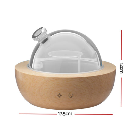 Devanti Aroma Diffuser Aromatherapy Glass 200ml Dropshipzone