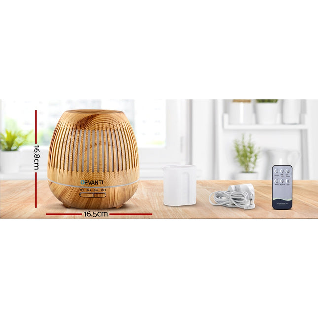 Devanti Aroma Diffuser Aromatherapy Humidifier 400ml Dropshipzone