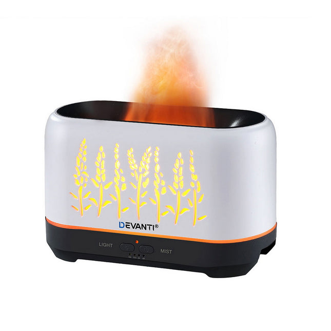 Devanti Aroma Diffuser Aromatherapy Flame 200ml Dropshipzone