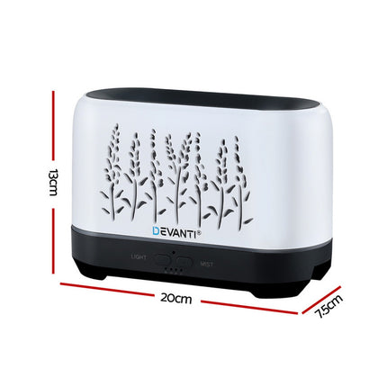 Devanti Aroma Diffuser Aromatherapy Flame 200ml Dropshipzone