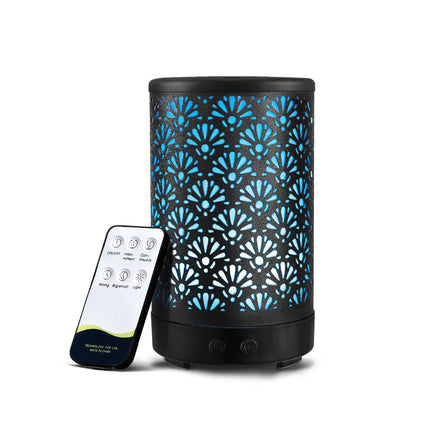 Devanti Aroma Diffuser Aromatherapy Black 100ml Dropshipzone