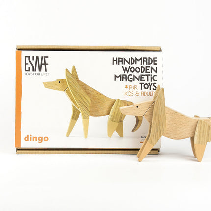 Wooden Magnetic - Dingo Puzzle Toy - Sensory Circle
