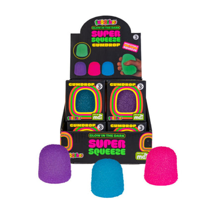 Smoosho's Super Squeeze Glow-in-the-dark Gumdrop