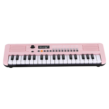 Alpha 37-Key Digital Piano Keyboard for Kids Beginners Electronic Keyboard Piano Gift Pink Dropshipzone